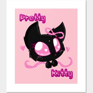 Pretty Kitty Posters and Art